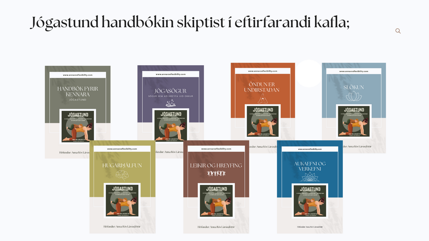 Jógastund - handbók og aukaefni fyrir einstaklinga